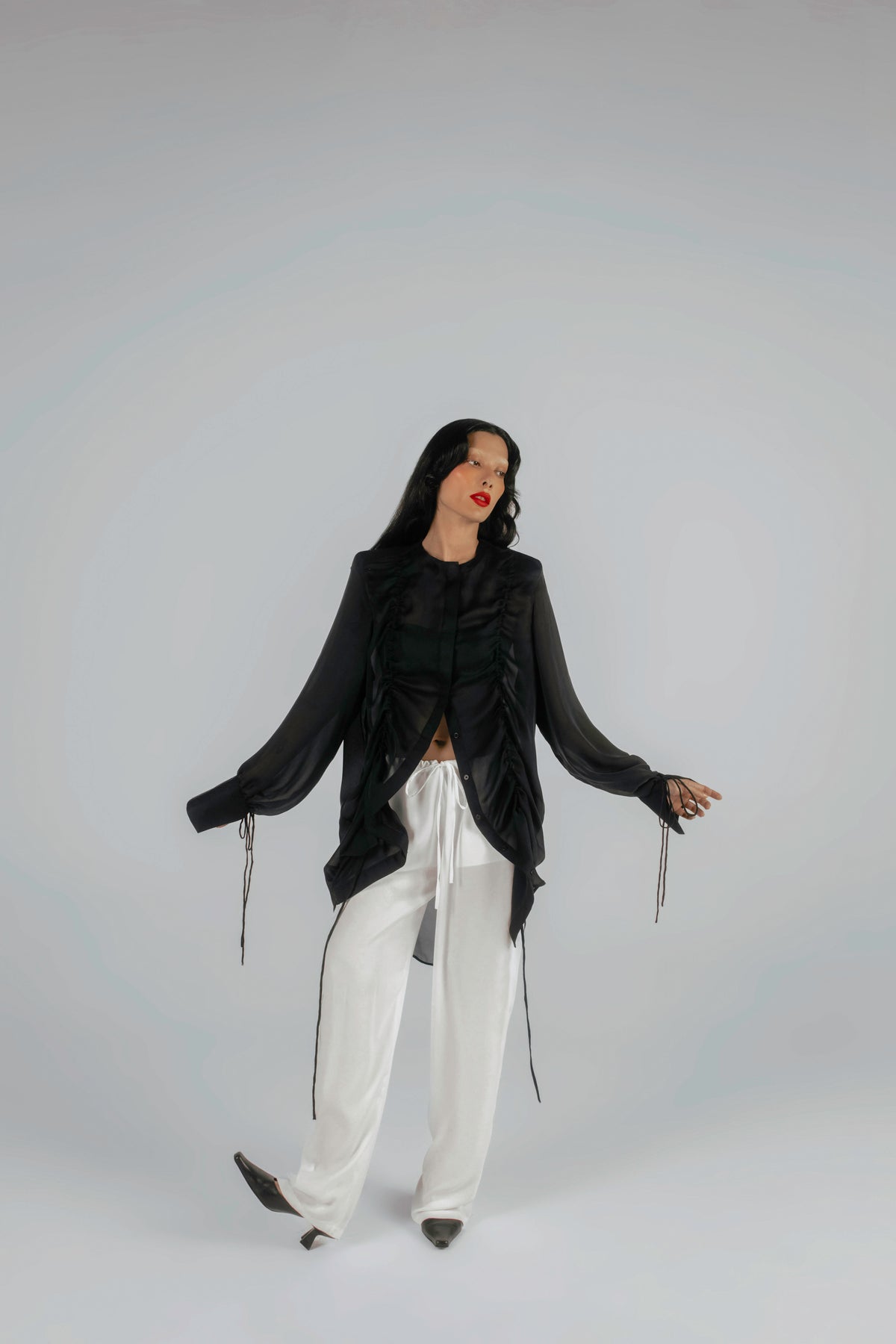 Drawstring Blouse