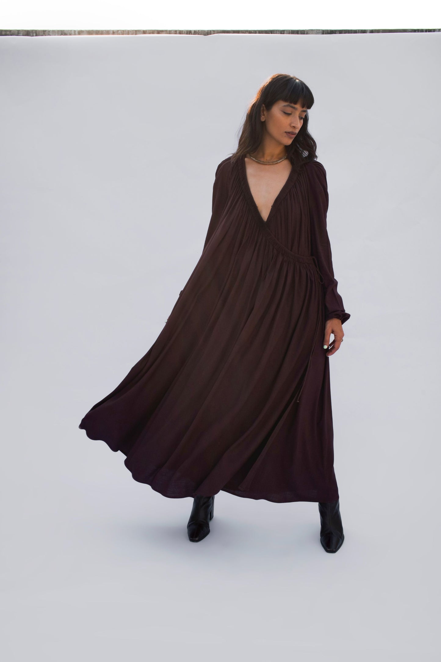 Pleated Angarkha