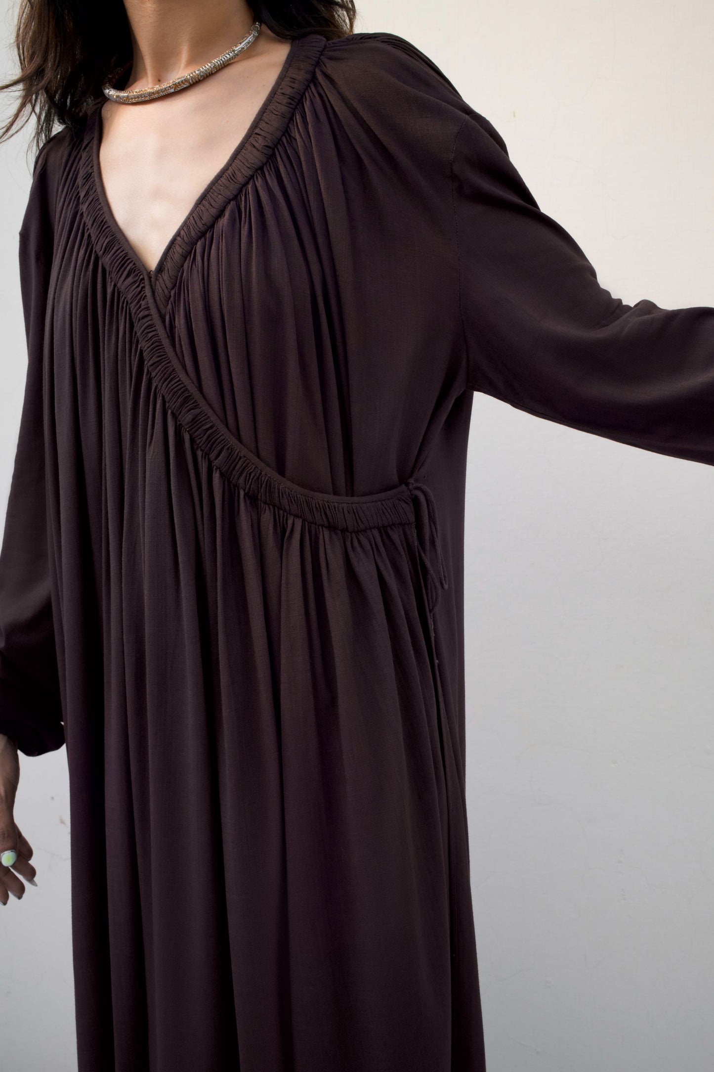 Pleated Angarkha