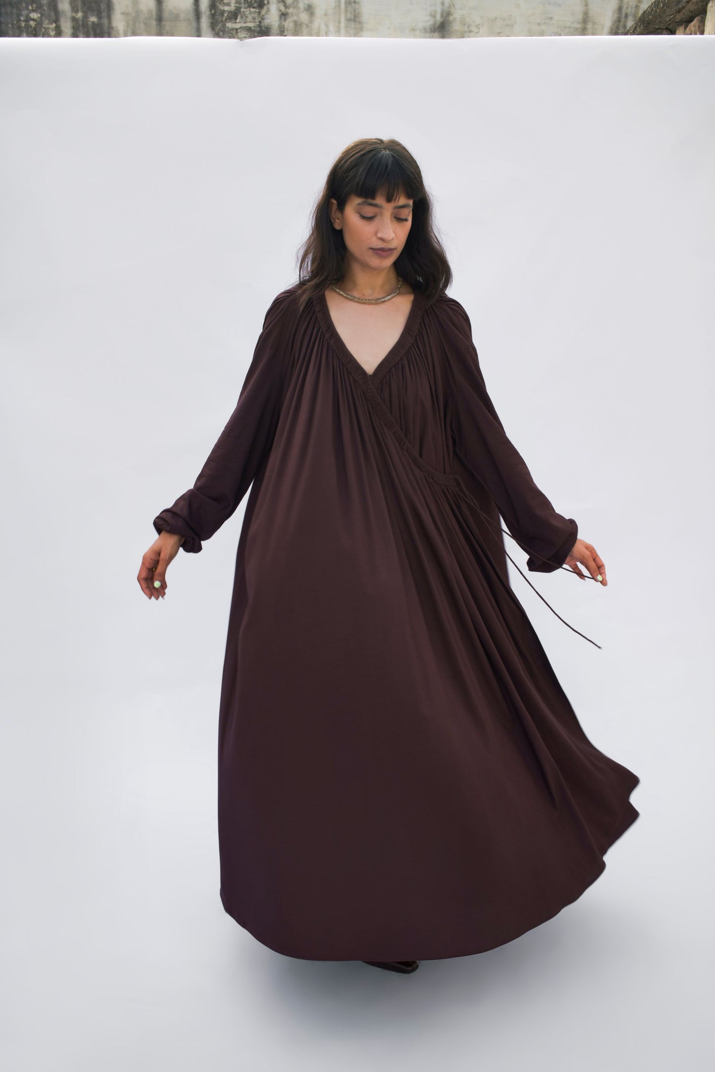 Pleated Angarkha
