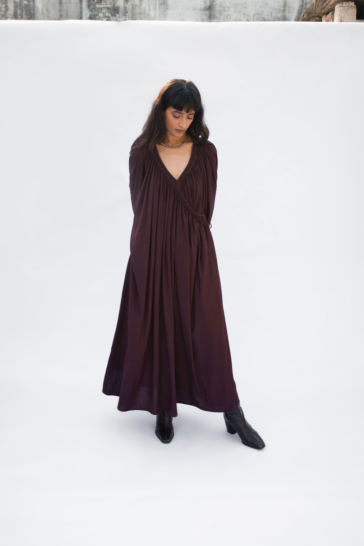 Pleated Angarkha