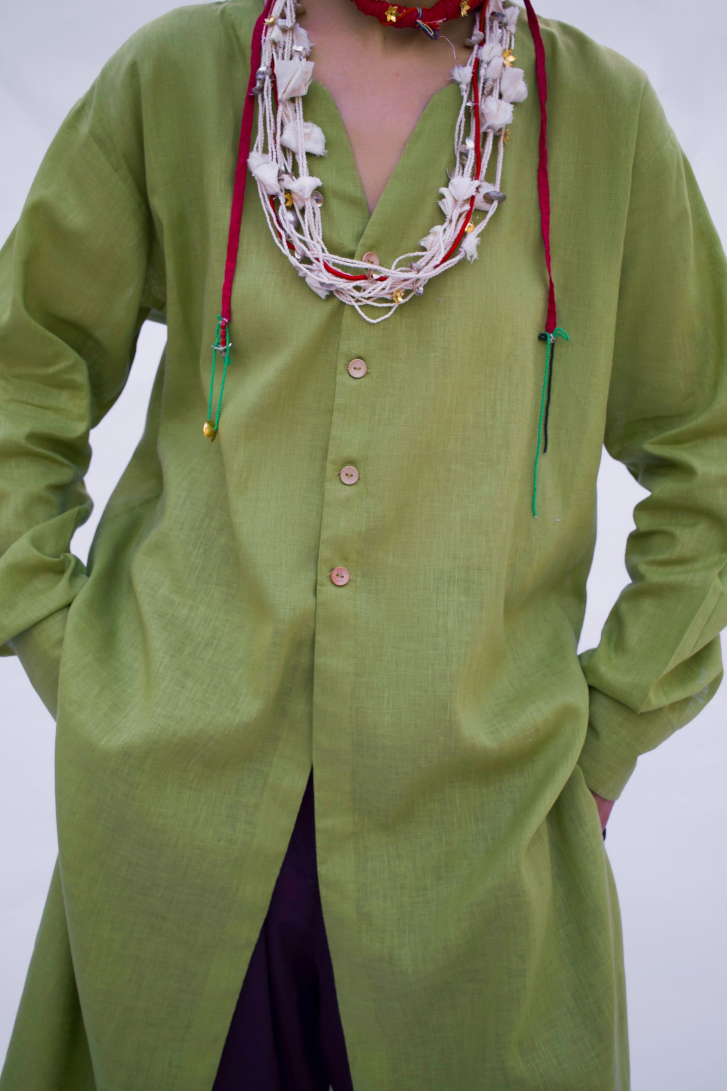 Green Kurta
