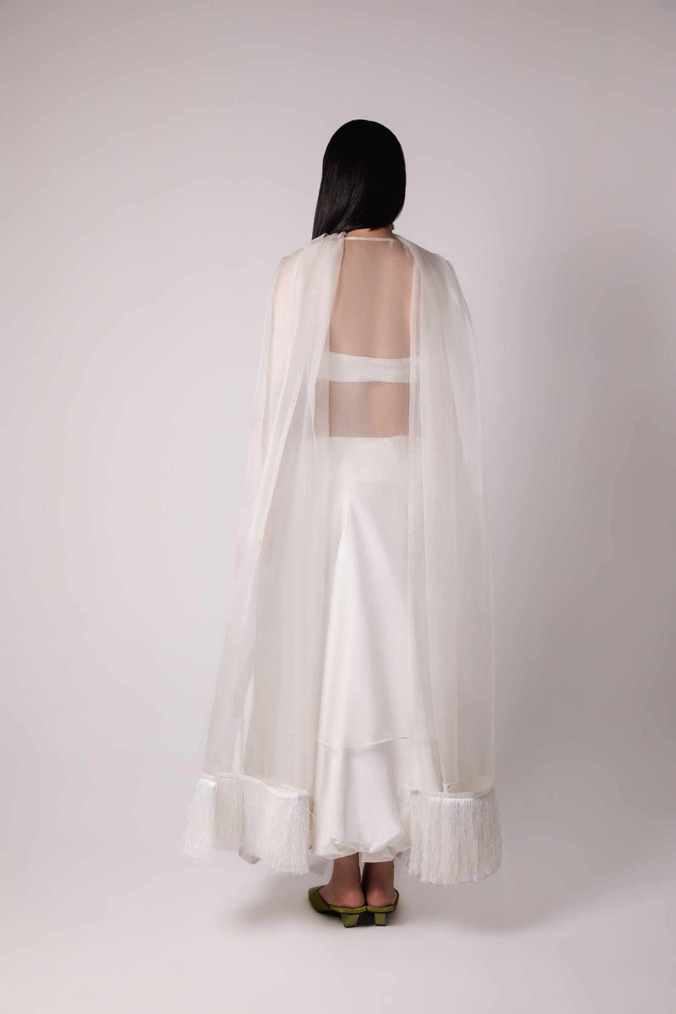 Organza White Set
