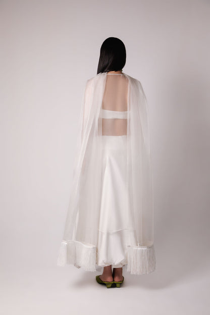 Organza White Set