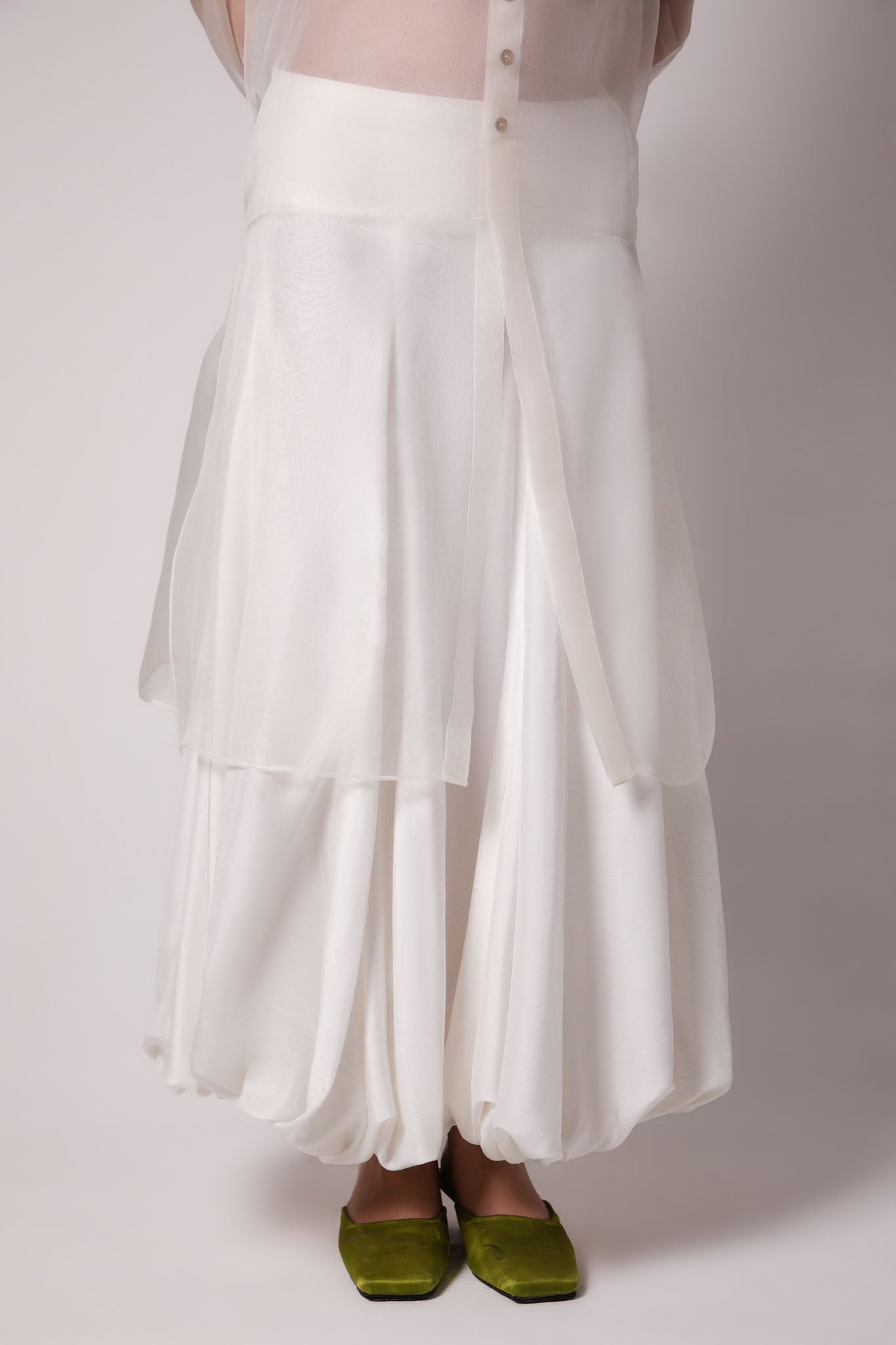 Organza White Set