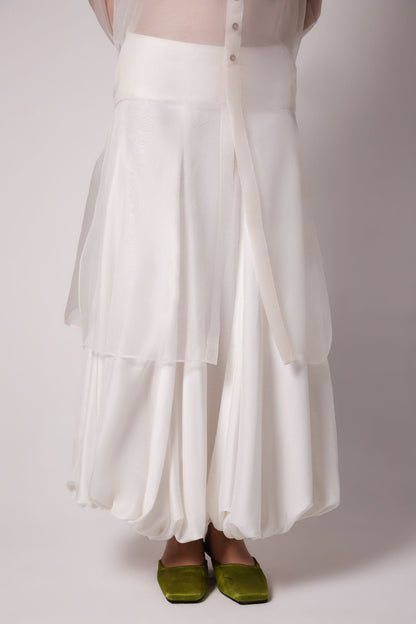 Organza White Set