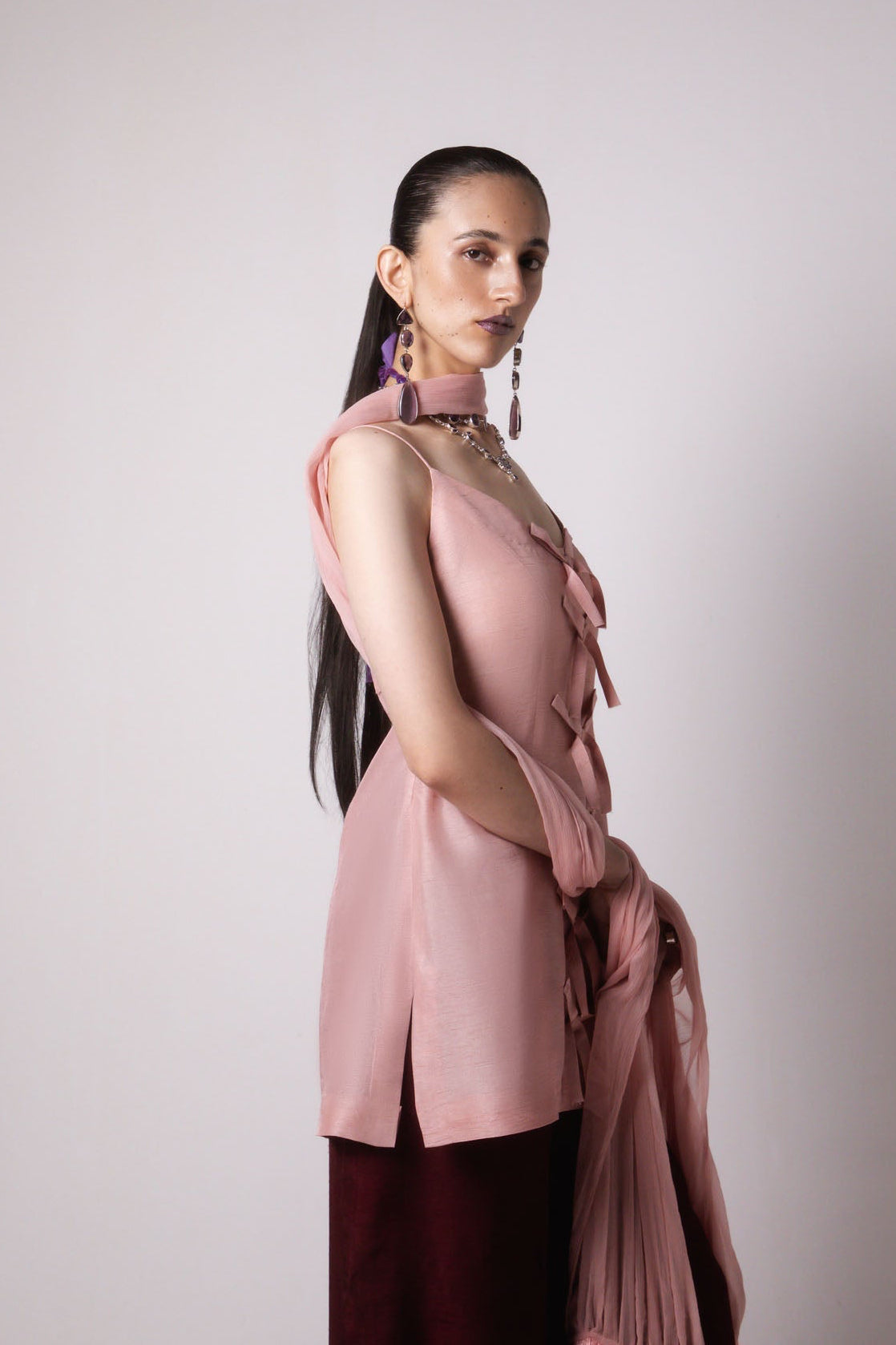 Pink and Deep Red Set