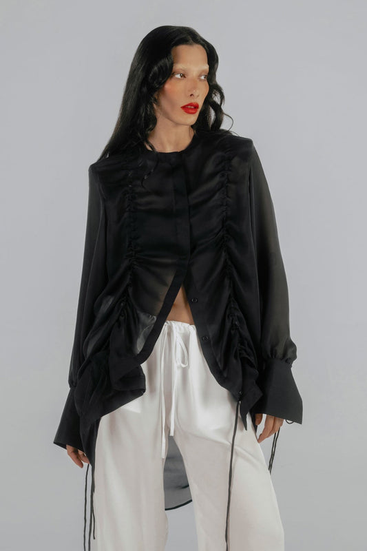 Drawstring Blouse