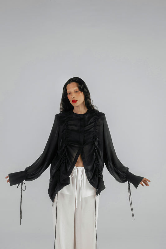 Drawstring Blouse