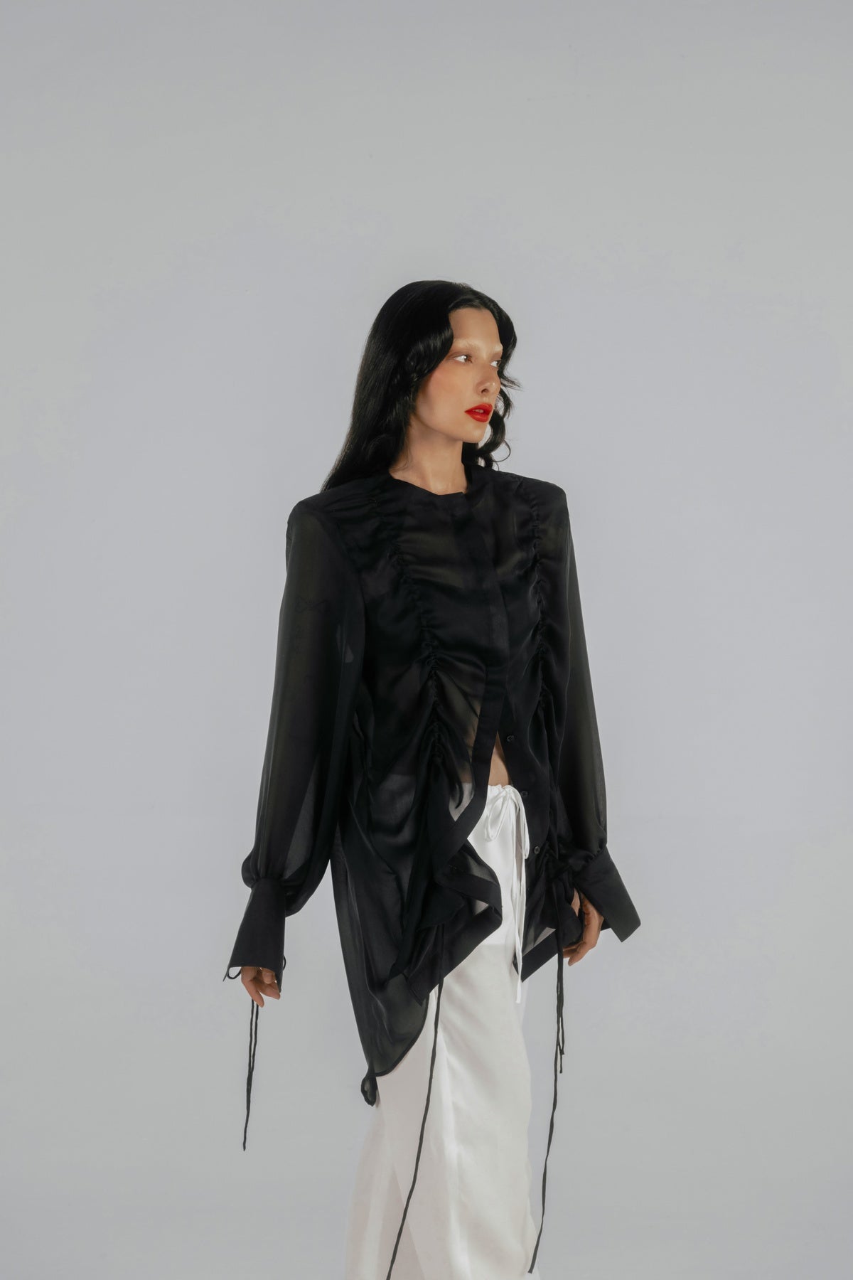 Drawstring Blouse