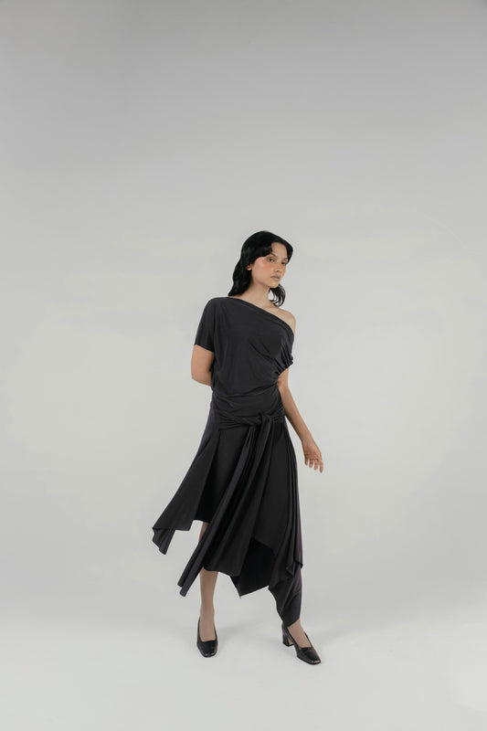 Cascade dress