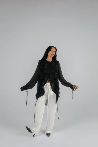 Drawstring Blouse