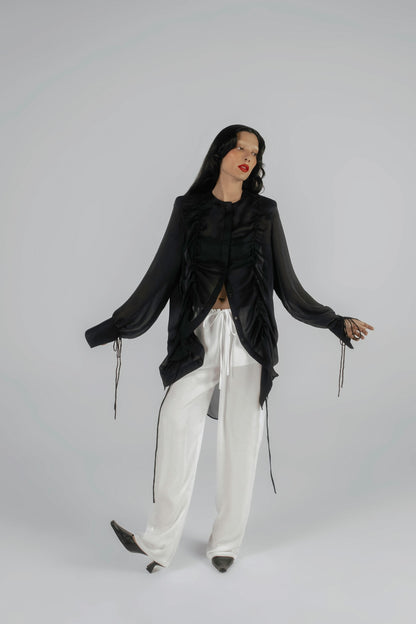 Silk Trousers