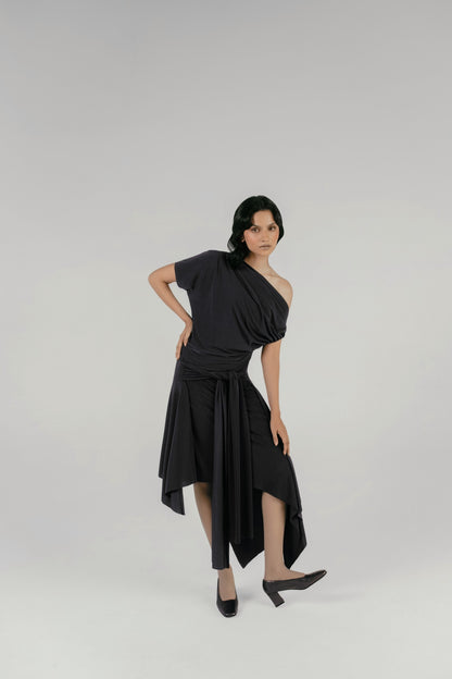 Cascade dress