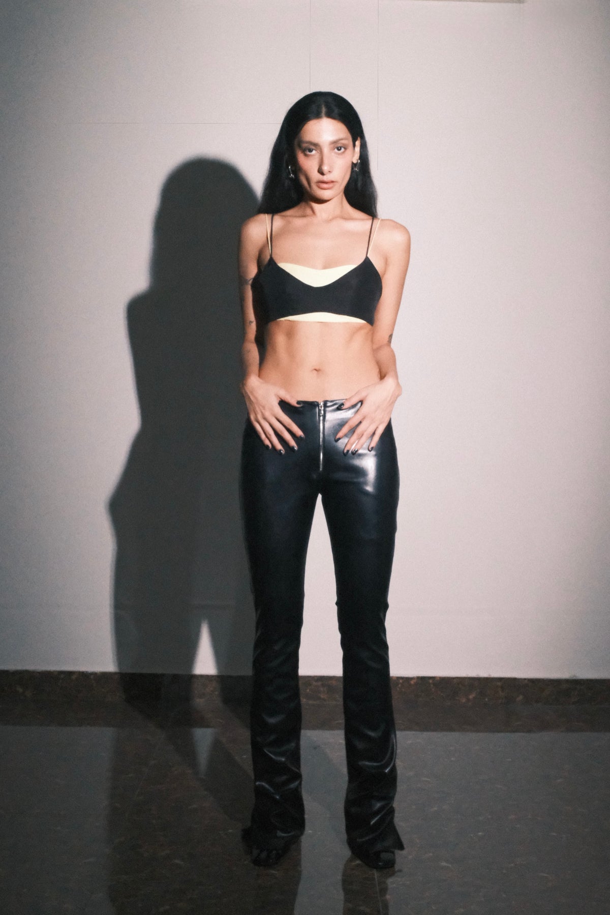 Faux Leather Pants