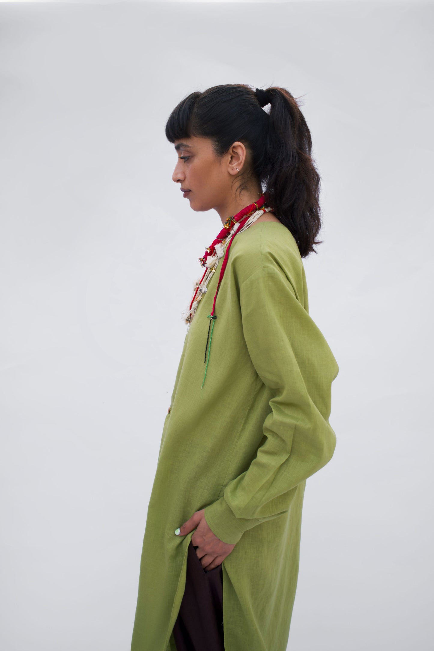 Green Kurta
