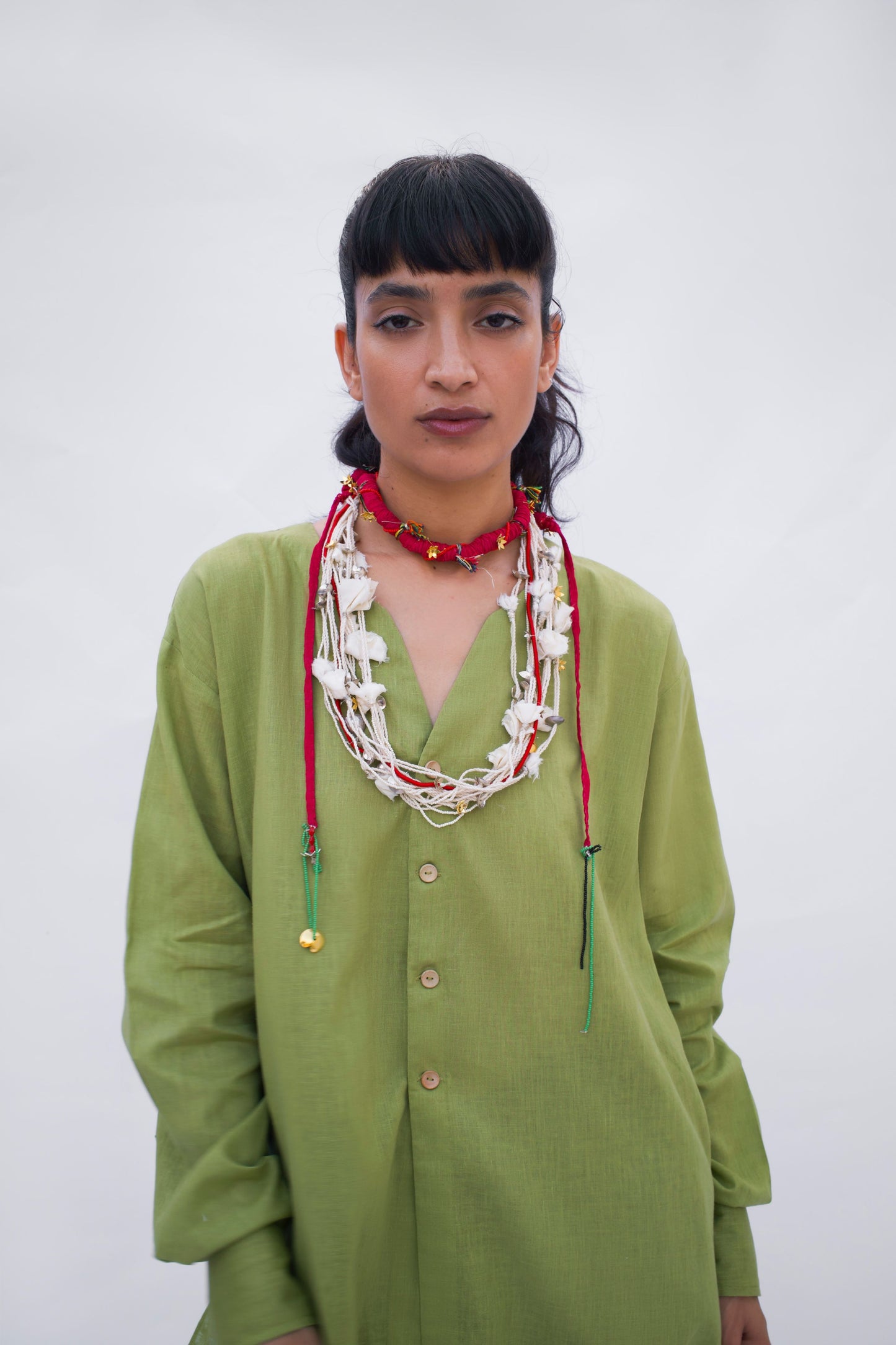 Green Kurta