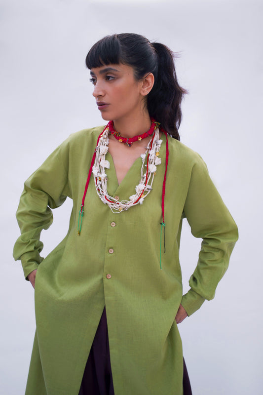 Green Kurta
