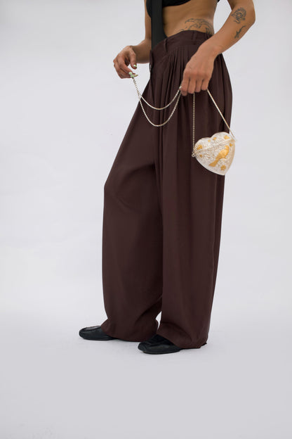 Pleated Pants
