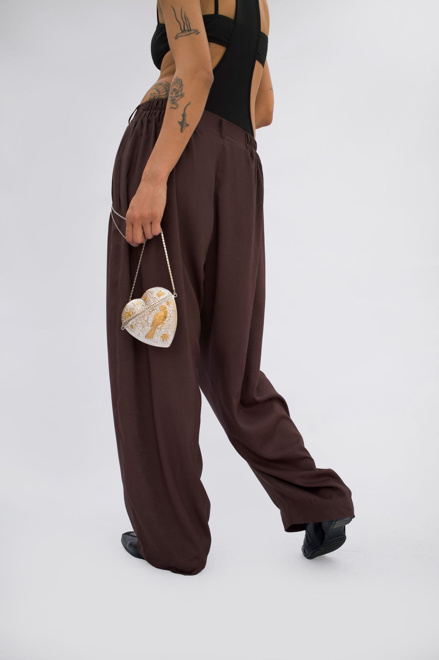 Pleated Pants