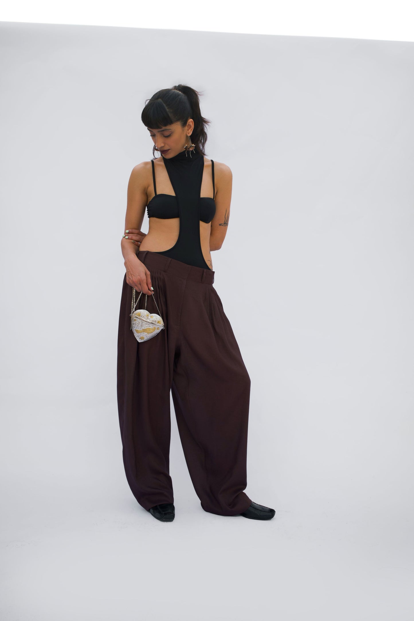 Pleated Pants