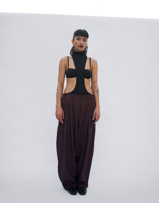 Pleated Pants
