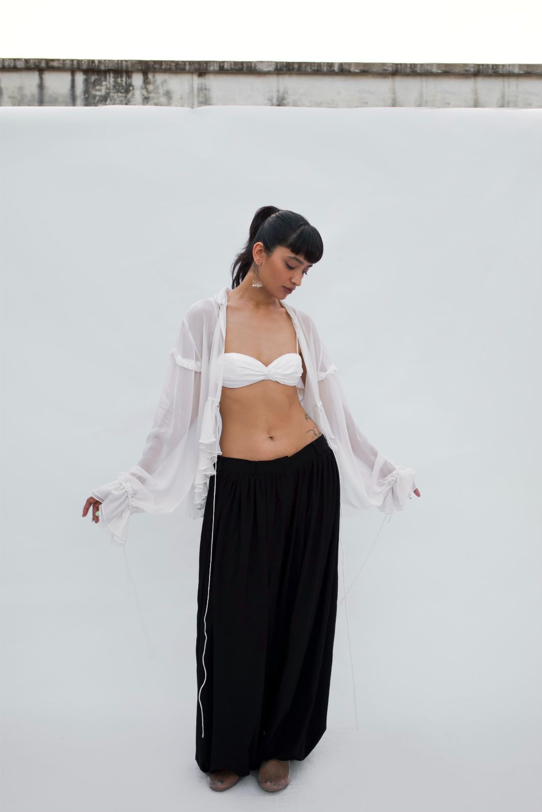 Silk Bandeau Bralette