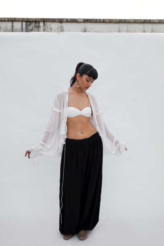 Silk Bandeau Bralette