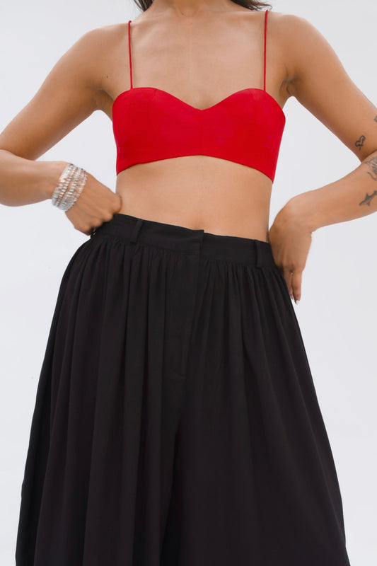 Scarlet Silk Bralette