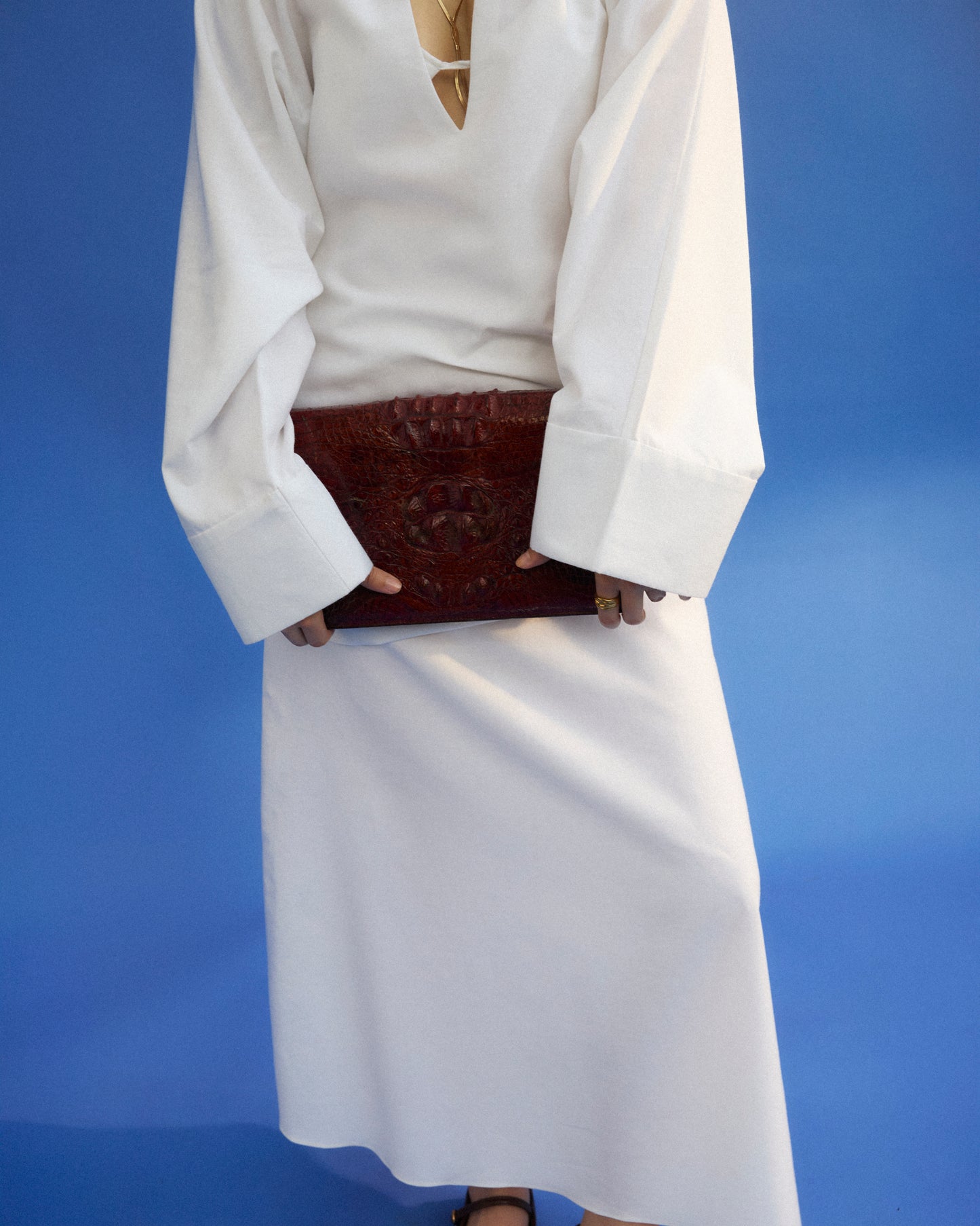 White Linen Set