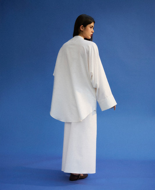 White Linen Set
