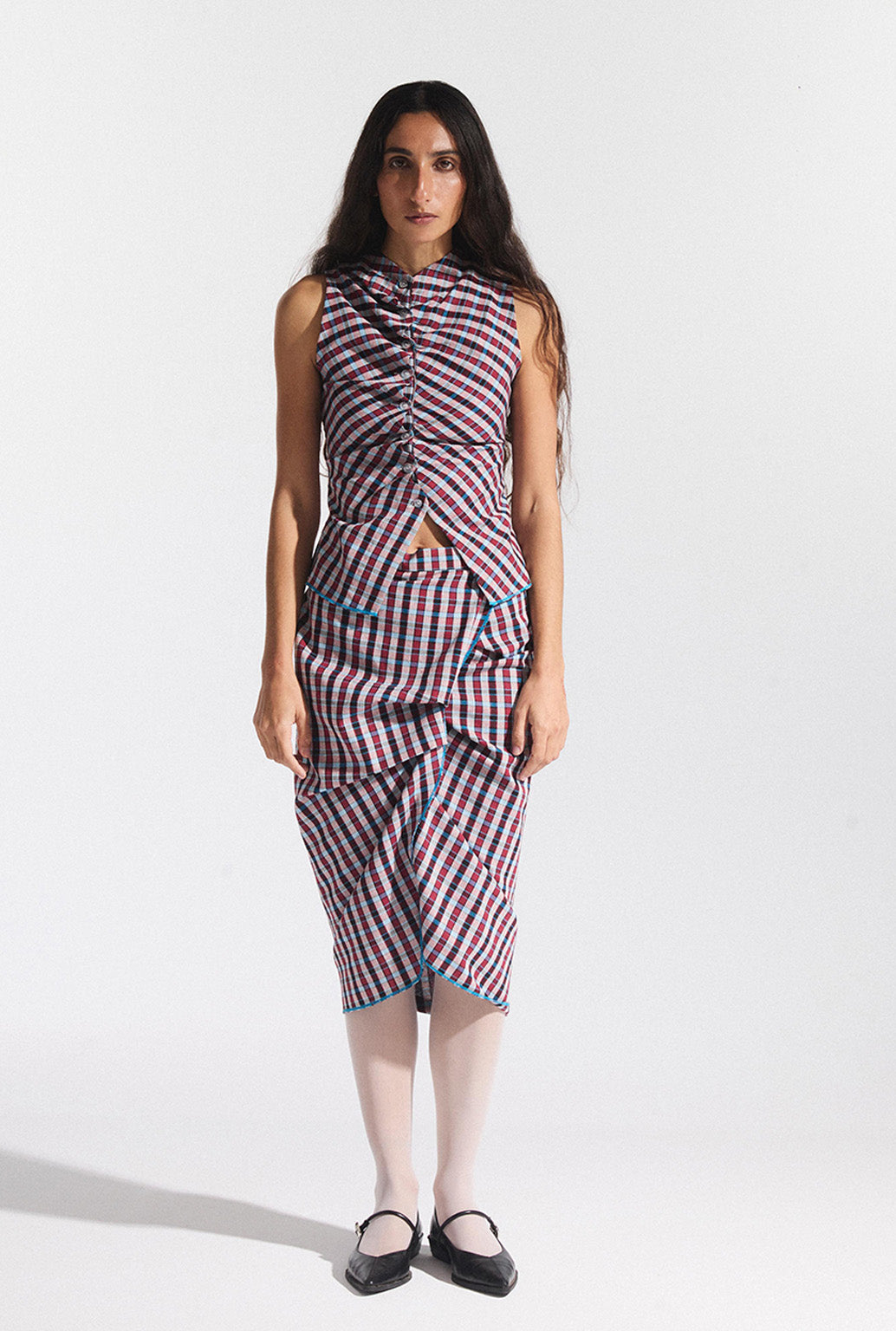 Chequered Top