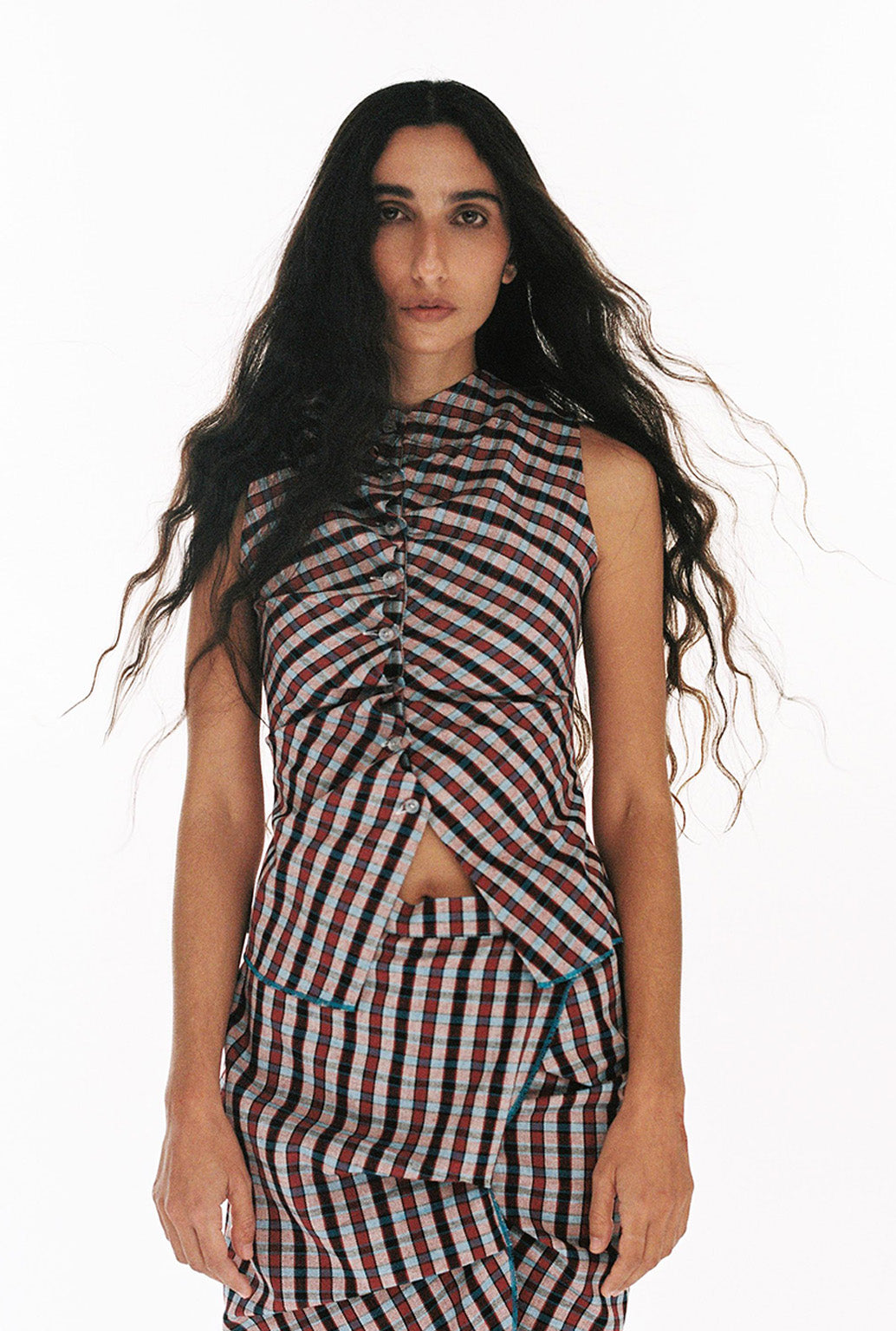 Chequered Top