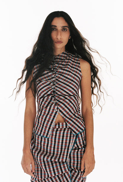 Chequered Top