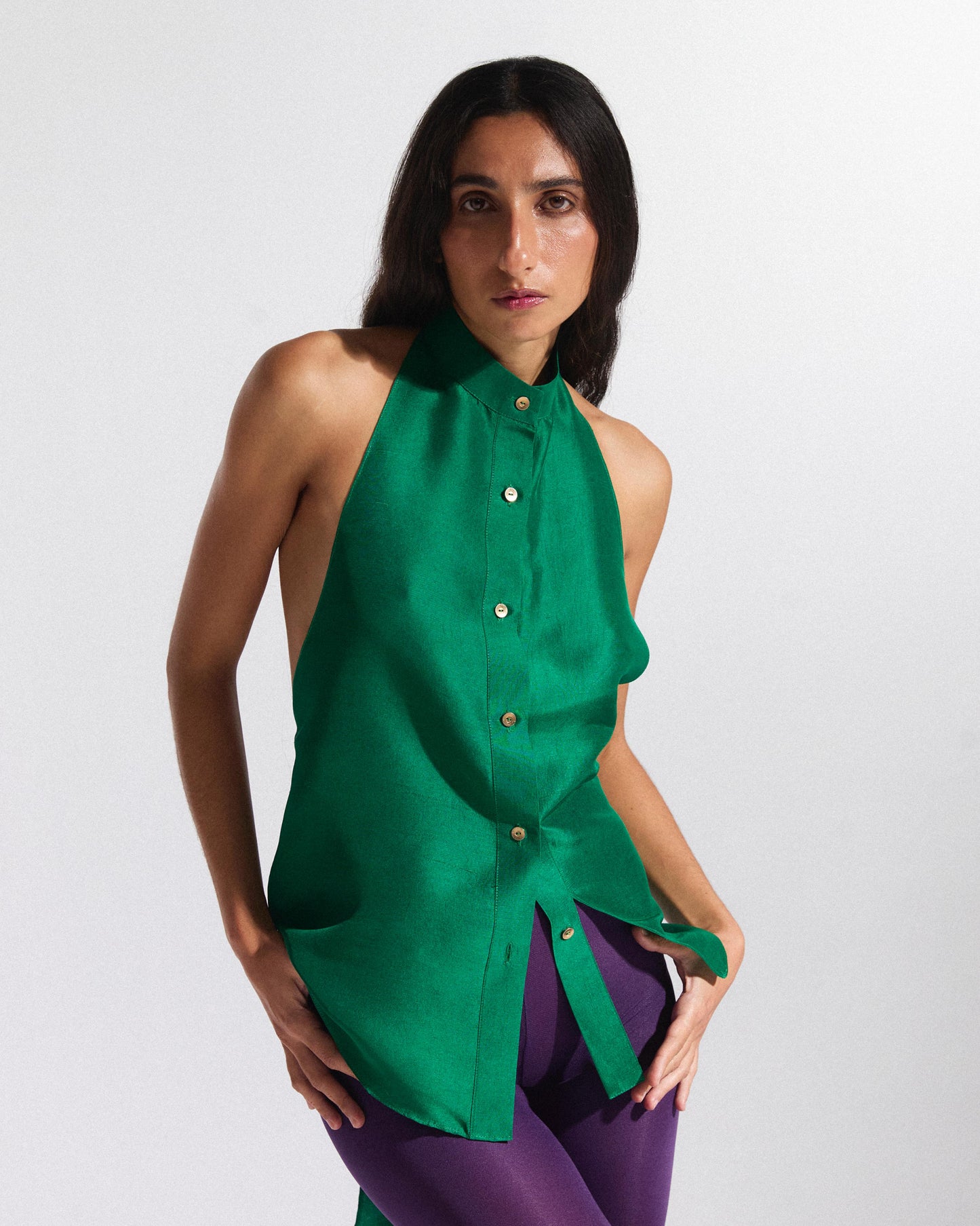 Back Tie Halter