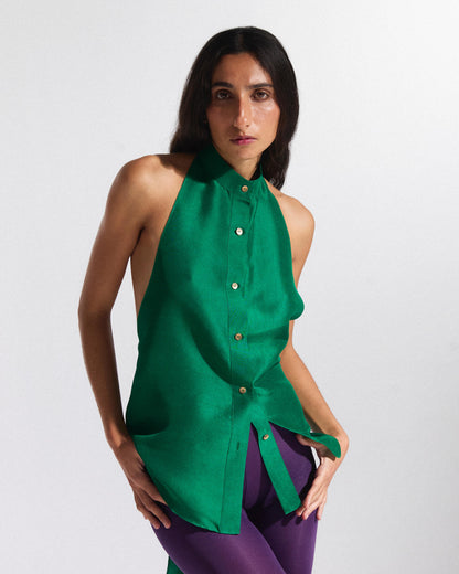 Back Tie Halter