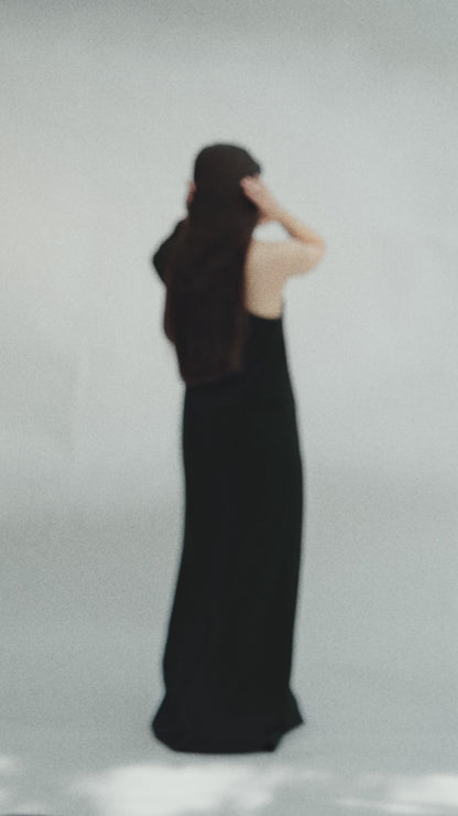 Asym Sleeve Dress